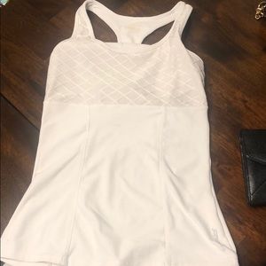 COPY - White activewear top